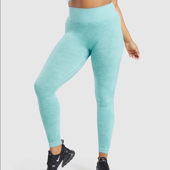 Gymshark Green Camo Leggings